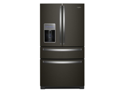 36" Whirlpool 26 Cu. Ft. Wide 4 Door Refrigerator with Prep and Store Bins - WRMF7736PV