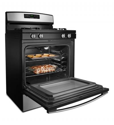 30" Amana 5.0 Cu. Ft. Gas Range With Self-Clean Option - AGR6603SFW