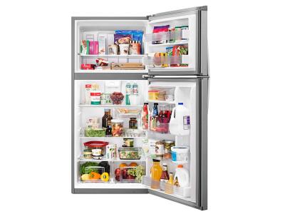 30" Whirlpool 19.2 Cu. Ft. Top-Freezer Refrigerator With LED Interior Lighting - WRT549SZDM