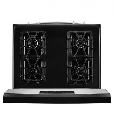 30" Amana 5.0 Cu. Ft. Gas Range With Self-Clean Option - AGR6603SFW