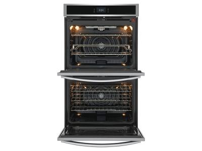 30" Frigidaire Gallery 10.6 Cu. Ft.  Double Electric Wall Oven with Total Convection - GCWD3067AF