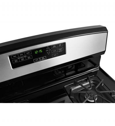 30" Amana 5.0 Cu. Ft. Gas Range With Self-Clean Option - AGR6603SFW