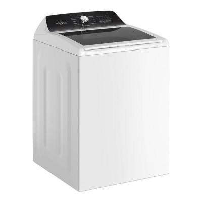 28" Whirlpool 5.2 Cu. Ft. Top Load Agitator Washer with Built-In Faucet - WTW5025SW