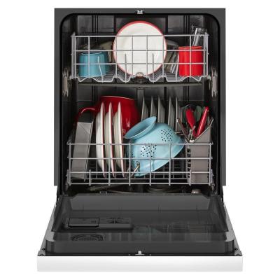 24" Amana Built-In Tall Tub Dishwasher in White - ADFS2524RW