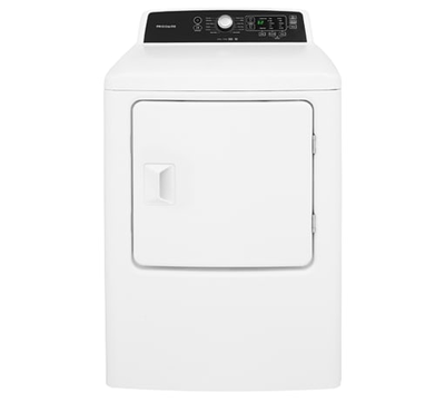 27" Frigidaire 6.7 Cu. Ft. High Efficiency Free Standing Electric Dryer - CFRE4120SW