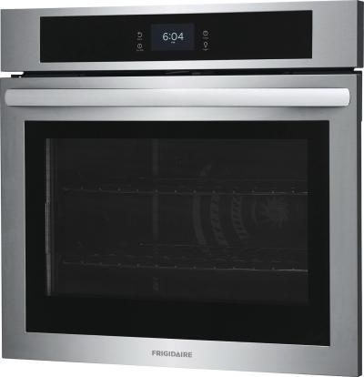 30" Frigidaire 5.3 Cu. Ft. Single Electric Wall Oven With Fan Convection In Stainless Steel - FCWS3027AS