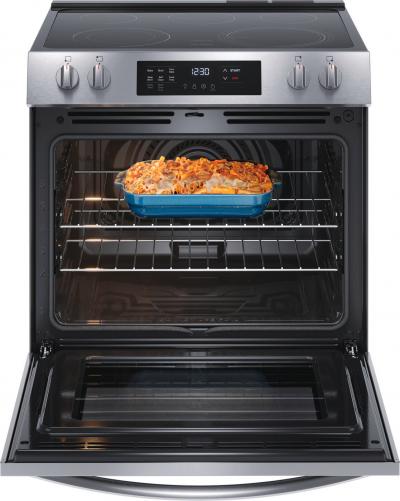 30'' Frigidaire Electric Front Control Freestanding Range - FCFE308CAS