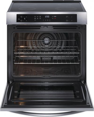 30" Frigidaire Electric Front Control Induction Range with Convection Bake - FCFI308CAS