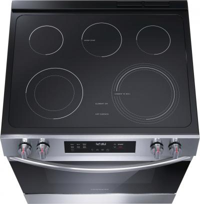 30" Frigidaire 5.3 Cu. Ft. Front Control Electric Range in Stainless Steel - FCFE306CAS