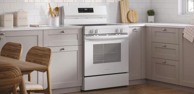 30" Frigidaire 5.3 Cu. Ft. Electric Range with the EvenTemp - FCRE306CAW