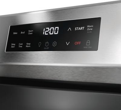 30" Frigidaire 5.3 Cu. Ft. Electric Range with the EvenTemp - FCRE306CAS