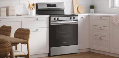 30" Frigidaire 5.3 Cu. Ft. Electric Range with the EvenTemp - FCRE306CAS