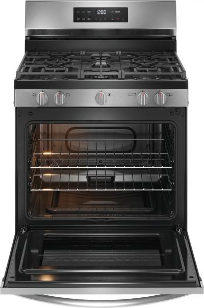 30" Frigidaire 5.1 Cu. Ft. Gas Range with Quick Boil - FCRG3062AS