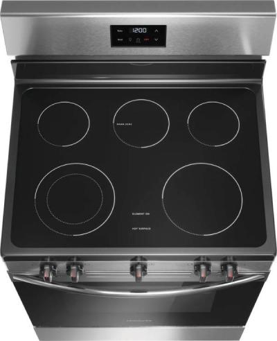 30" Frigidaire 5.3 Cu. Ft. Rear Control Electric Range - FCRE305CBS