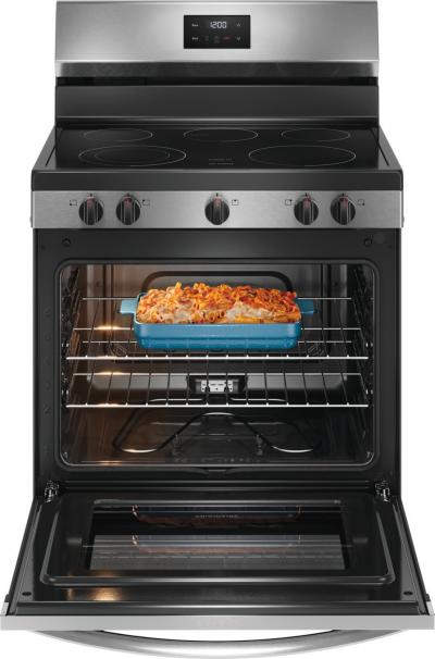 30" Frigidaire 5.3 Cu. Ft. Rear Control Electric Range - FCRE305CBS