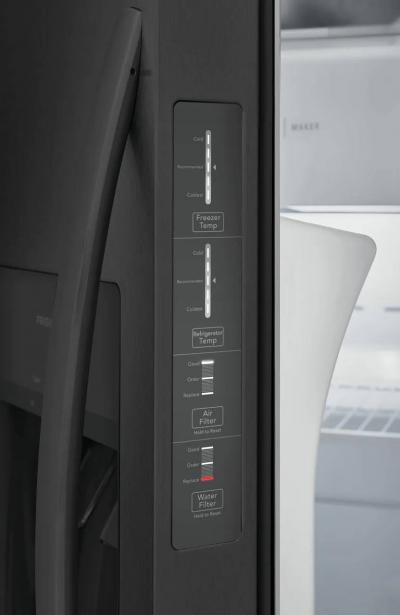 33" Frigidaire 22.3 Cu. Ft. Capacity Side by Side Refrigerator - FRSS2323AD