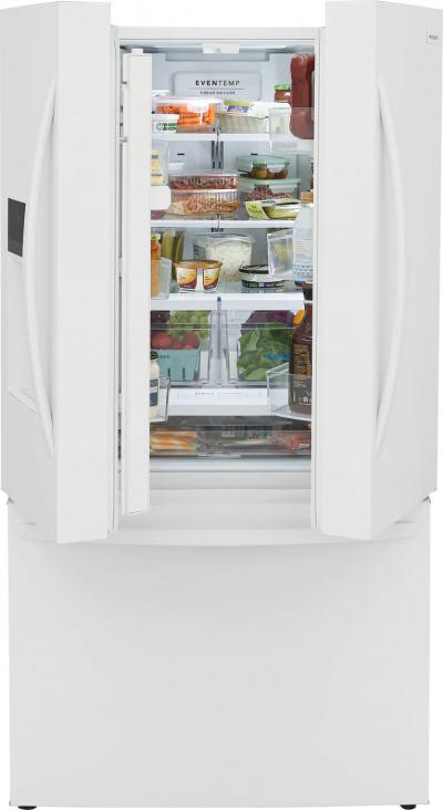 36" Frigidaire 27.8 Cu. Ft. French Door Refrigerator In White - FRFS2823AW