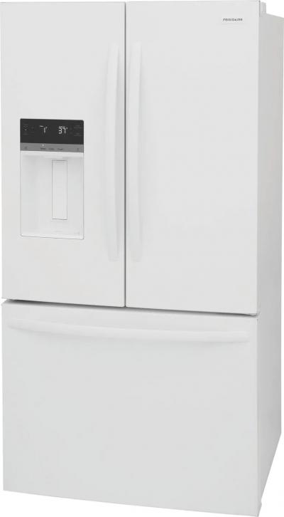 36" Frigidaire 27.8 Cu. Ft. French Door Refrigerator In White - FRFS2823AW