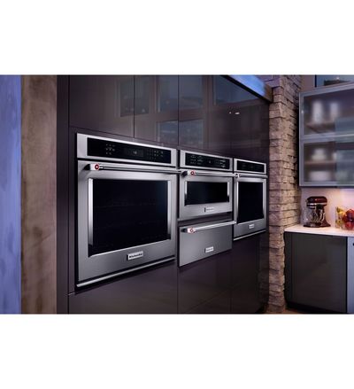 27" KitchenAid 1.4 Cu. Ft. Built In Microwave Oven With Convection Cooking - KMBP107ESS