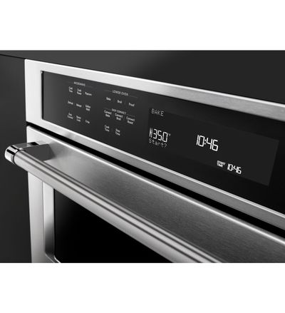 30" KitchenAid Combination Wall Oven With Even-Heat  True Convection (lower oven) - KOCE500ESS