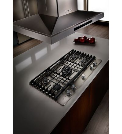 30" KitchenAid 5-Burner Gas Cooktop - KCGS550ESS