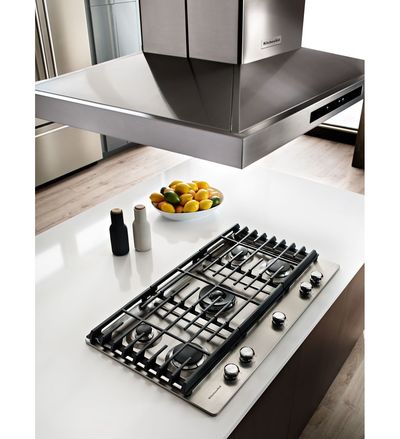 30" KitchenAid 5-Burner Gas Cooktop - KCGS550ESS