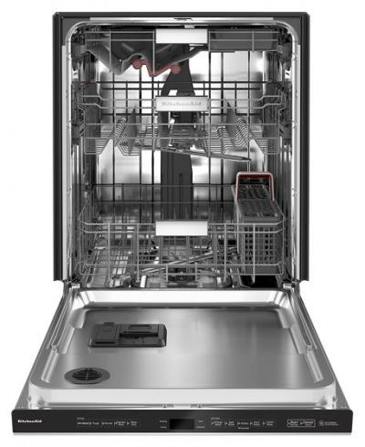 24" KitchenAid 44 dBA Dishwasher in PrintShield Finish with FreeFlex Third Rack - KDPM604KPS