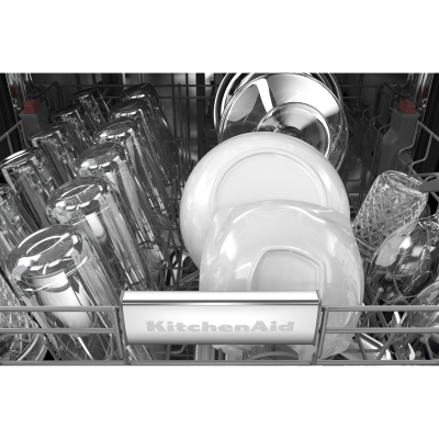 24" KitchenAid 44 dBA Dishwasher in PrintShield Finish With FreeFlex Third Rack - KDTM404KBS