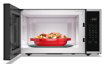 22" KitchenAid 1.6 Cu. Ft. Countertop Microwave with Auto Functions - YKMCS122PPS