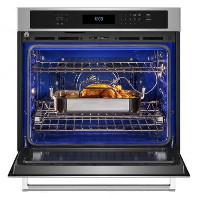 27" KitchenAid Single Wall Oven with Air Fry Mode - KOES527PSS