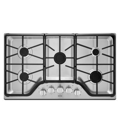  36" Maytag 5-Burner Gas Cooktop With Power Burner - MGC7536DS