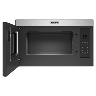 30" Maytag 1.1 Cu. Ft. Over-the-Range Flush Mount Microwave in FingerPrint Resistant Stainless Steel - YMMMF6030PZ