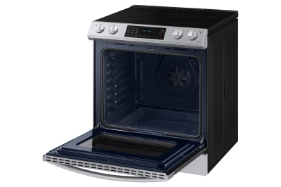 30" Samsung 6.3 Cu. Ft. Electric Range With Fan Convection In Stainless Steel - NE63T8311SS/AC