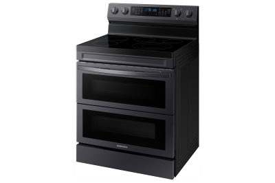 30" Samsung 6.3 cu.ft. Electric Range with Air Fry and Flex Duo - NE63A6751SG