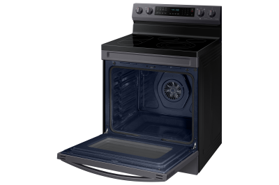 30" Samsung 6.3 Cu. Ft. Freestanding Electric Range With Air Fry And Wi-fi - NE63A6711SG