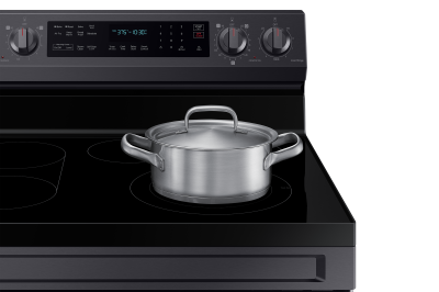 30" Samsung 6.3 Cu. Ft. Freestanding Electric Range With Air Fry And Wi-fi - NE63A6711SG