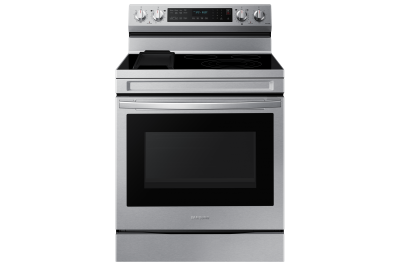 30" Samsung 6.3 Cu. Ft. Freestanding Electric Range With Air Fry And Wi-fi In Stainless Steel - NE63A6711SS