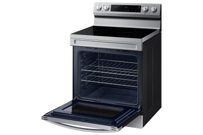 30" Samsung 6.3 Cu. Ft. Freestanding Electric Range With Wi-Fi - NE63A6111SS