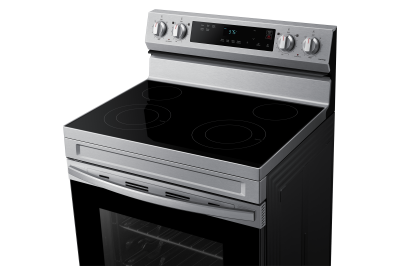 30" Samsung 6.3 Cu. Ft. Freestanding Electric Range With Wi-Fi - NE63A6111SS