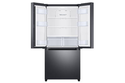 33" Samsung Freestanding French Door Refrigerator With Built- In Look In Fingerprint Resistant Black Stainless Steel - RF18A5101SG