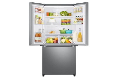 33" Samsung French Door Refrigerator With Built-In Look In Fingerprint Resistant Stainless Steel - RF18A5101SR