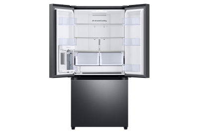 33" Samsung 24.5 Cu. Ft. French Door Refrigerator in Black Stainless Steel - RF25C5551SG/AA