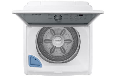 27" Samsung 5.0 Cu. Ft. Top Load Washer With ActiveWave Agitator In White - WA44A3205AW