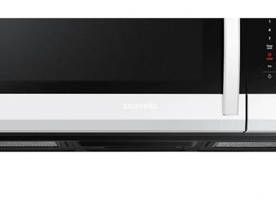 30" Samsung 1.7 Cu. Ft. Over-the-Range Microwave In White - ME17R7021EW