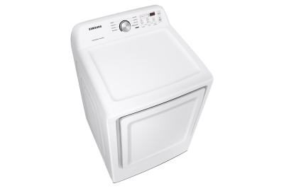 27" Samsung 7.2 Cu. Ft. Dryer With Sensor Dry In White - DVE45T3200W