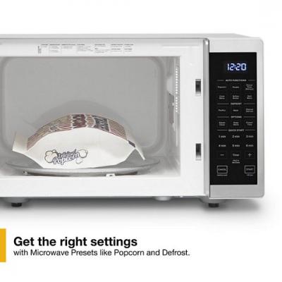 Whirlpool  0.9 Cu. Ft. Capacity Countertop Microwave with 900 Watt  - YWMC30309LS