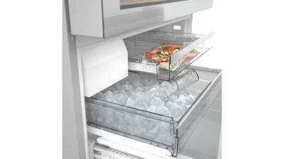 36" Bosch French Door Refrigerator Freezer Located Ice Dispenser - B36CL81ENG