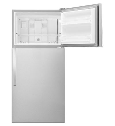 30" Whirlpool 18.2 Cu. Ft. Top-Freezer Refrigerator with Flexi-Slide Bin - WRT318FZDM