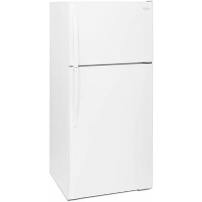 28" Whirlpool 14 Cu. Ft. Top-Freezer Refrigerator With Freezer Temperature Control - WRT134TFDM