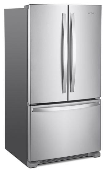 36" Whirlpool 20 Cu. Ft. Counter Depth French Door Refrigerator - WRF540CWHZ